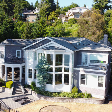 Exterior painting of a House in Mercer Island, WA | Local Painting Company