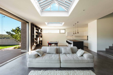 Inspiration for a medium sized contemporary living room in Essex.