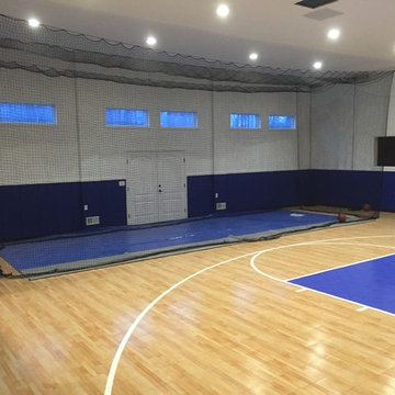 Garage Conversion To Residential Sport Facility