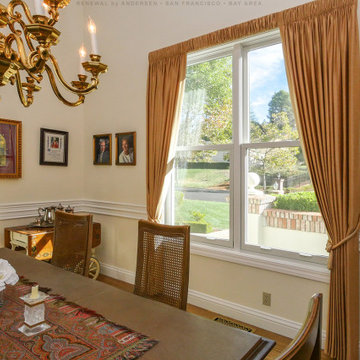 New Windows in Sophisticated Dining Room - Renewal by Andersen San Francisco Bay