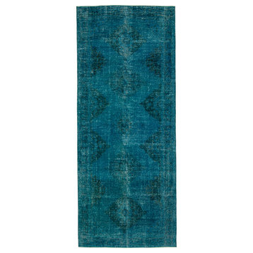 Rug N Carpet - Hand-knotted Anatolian 4' 9'' x 11' 10'' Rustic Runner Rug