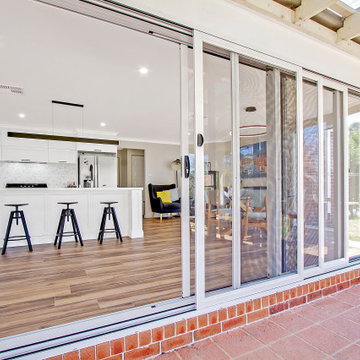 Sliding Stacking Doors with Flyscreen