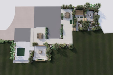 Design ideas for an expansive world-inspired garden in Berkshire.