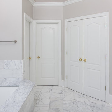 ELEGANT MARBLE MASTER BATHROOM