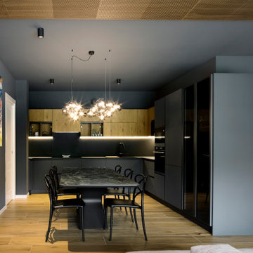 Riqualificazione appartamento zona living open space