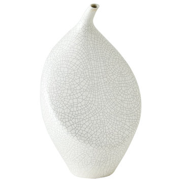 Buddah Vase, White, Large