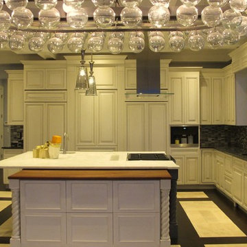 Hamptons Beach Home Kitchen