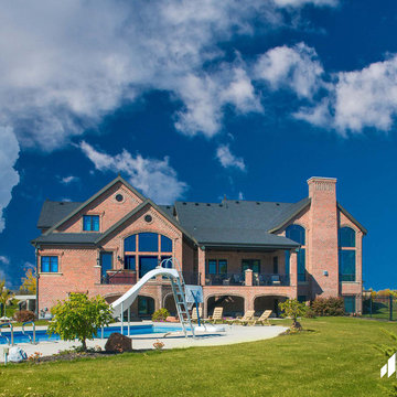 Contemporary Utah Brick Home