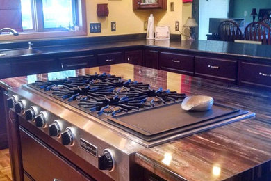 Example of a kitchen design in Other