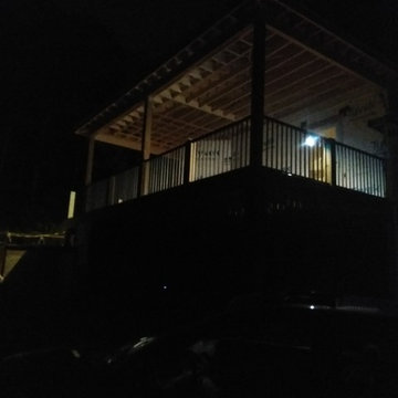 NEW DECK/CARPORT WITH HIP ROOF