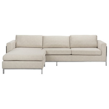 Safavieh Couture Camila Poly Blend Sectional, Off White