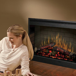 Dimplex - Dimplex 26-Inch Plug-in Electrical Fireplace - DF2608 - Indoor Fireplaces