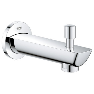 Grohe 13 287 1 BauLoop 5-3/16" Wall Mounted Tub Spout - Starlight Chrome