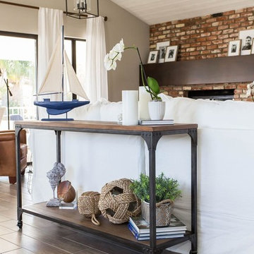 Coastal Home Living Room