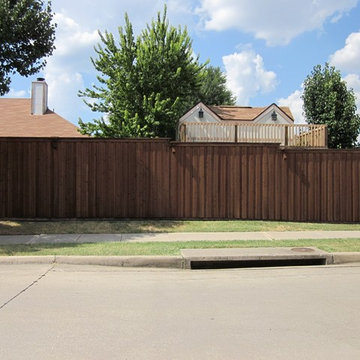 Cap Rail Corbels Board On Board Fence Step