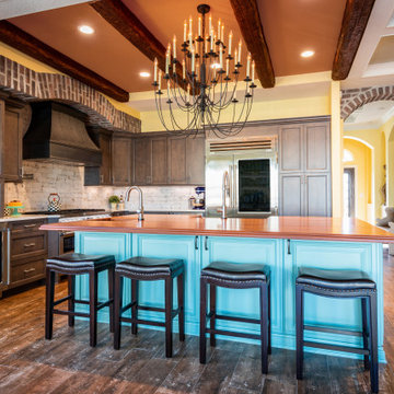 Mediterranean Inspired Kitchen