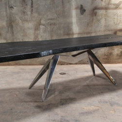 Suar Rugby Black Dining Table - Dining Tables