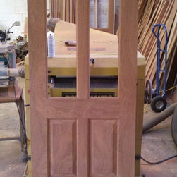 Bill Hussey - Four panel, two light back door - Windows And Doors