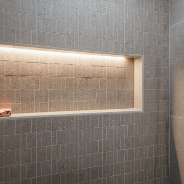 Modern Compact Bathroom Remodel