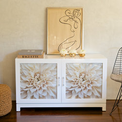 White Dahlia Cabinet - Products