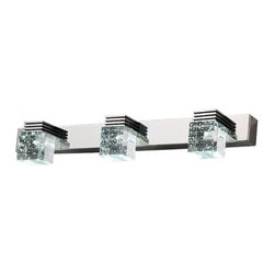 Contemporary Led Makeup Mirror Vanity Light 3 Lights - Bathroom Vanity Lighting