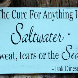 Handcrafted Beach House Decor Signs - Products