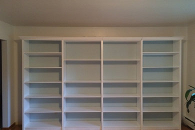 Custom Built Book shelves