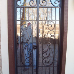 Wrought Iron Exterior Gates - Products