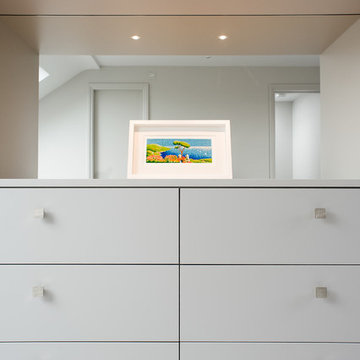 Angled Loft wardrobe