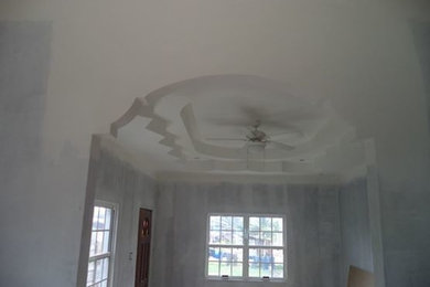 Minimalist living room photo in Other