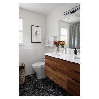 Bellevue Fresh Remodel Bathrooms - Transitional - Bathroom - Seattle ...