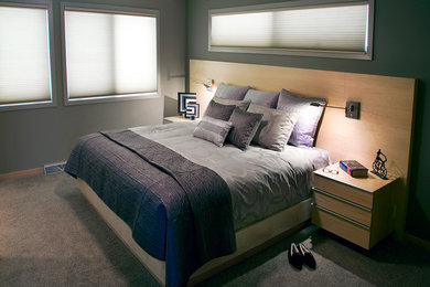 Bedroom - contemporary bedroom idea in Other