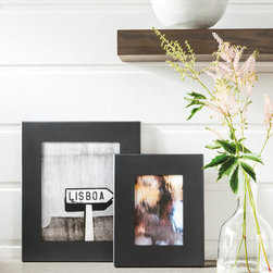 Borough Frames in Natural Steel - Picture Frames