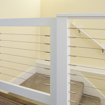 Wire Railing with Wire Gate