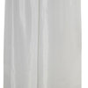 Extra Long (84'') Polyester Shower Curtain Liner in White