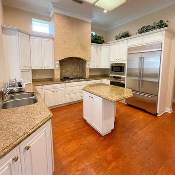 Mandarin Cabinet and Hardwood Refinishing and Wall Painting