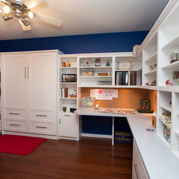 Hampton Collection w/ Custom Craftroom - Murphy Beds