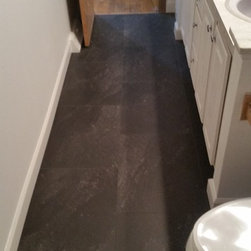 Bath Subfloor - Vinyl Flooring