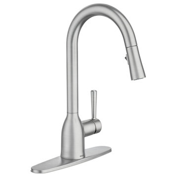 Moen 87233 Adler 1.5 GPM 1 Hole Pull Down Kitchen Faucet - Spot Resist