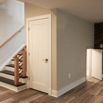Project #69 | Contemporary Staircase with Horizontal Metal Rods