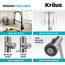 Bolden Commercial Pull-Down 1-Handle Kitchen Filter Faucet, 3-Function, MB