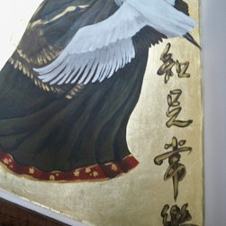 Gold Leaf Geisha Mural - Products