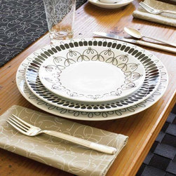 Ribbon Rim Bowl Set by notNeutral - Tabletop