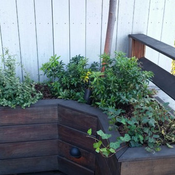 Outdoor planters by New York plantings