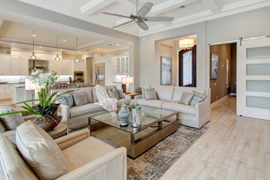 Example of a dining room design in Raleigh