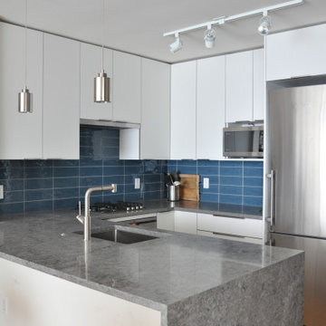 Modern Small Condo Kitchen