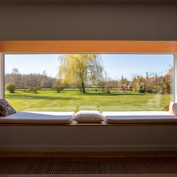 Rénovation d'un salon dans une ferme