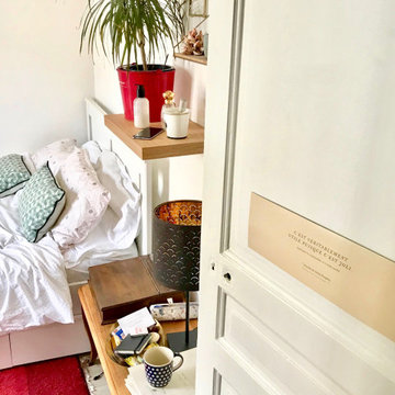 Etagère murale / Table de chevet pour Julie