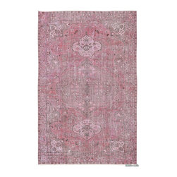Over-dyed Turkish Vintage Rug - Area Rugs
