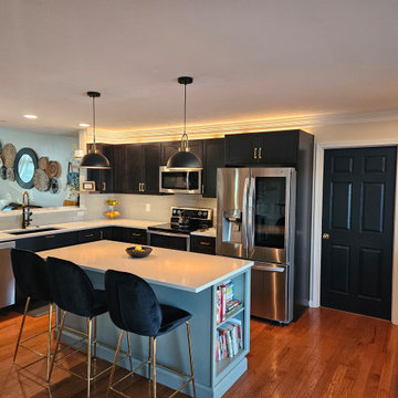 Stunning Kitchen Transformation Done With New Cabinets